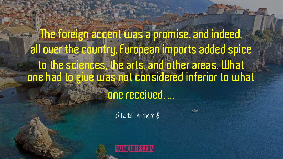 Imports quotes by Rudolf Arnheim