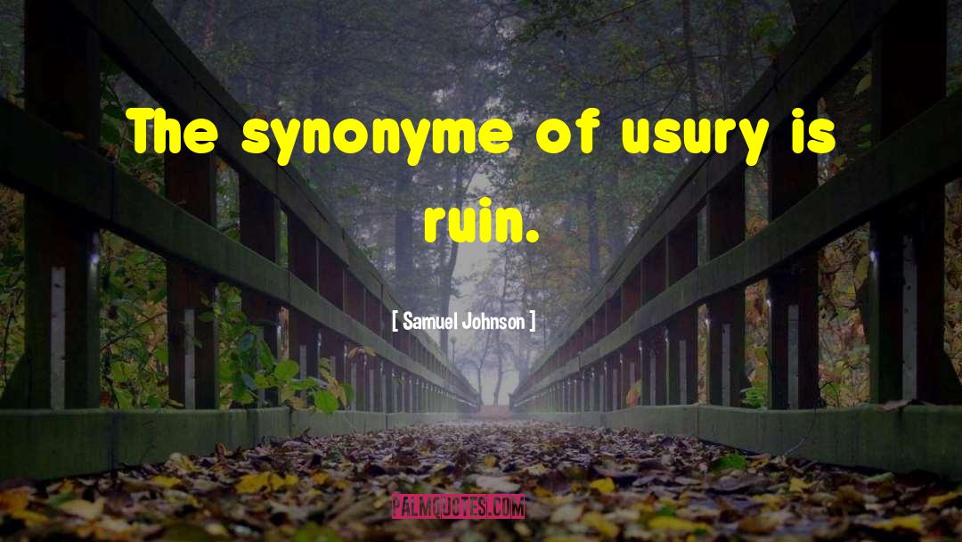 Imposer Synonyme quotes by Samuel Johnson