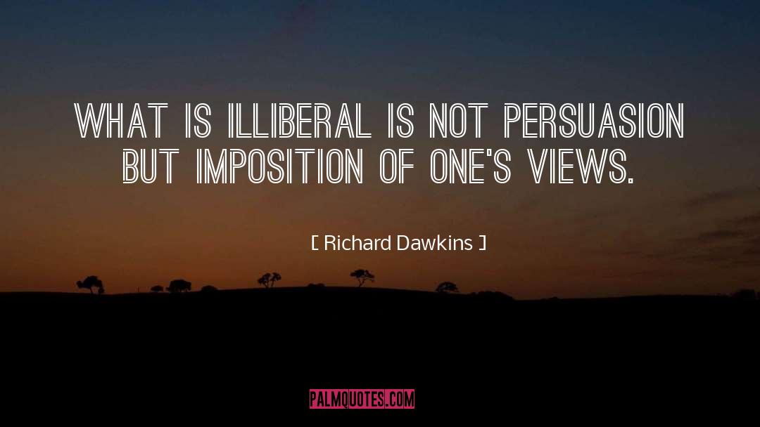 Imposition quotes by Richard Dawkins