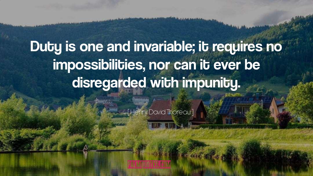 Impossibilities quotes by Henry David Thoreau