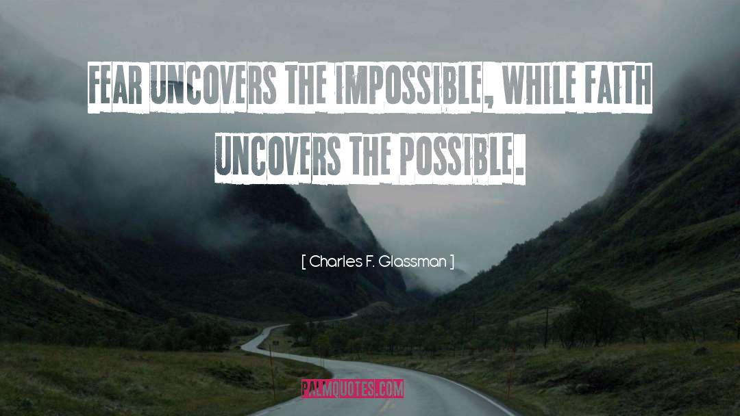 Impossible Crime quotes by Charles F. Glassman