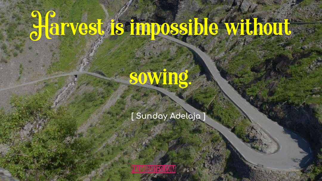 Impossible Synonyms quotes by Sunday Adelaja