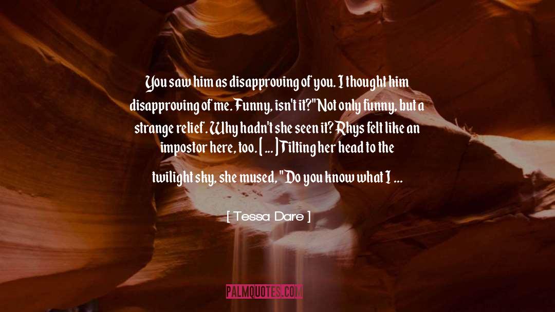 Impostor quotes by Tessa Dare