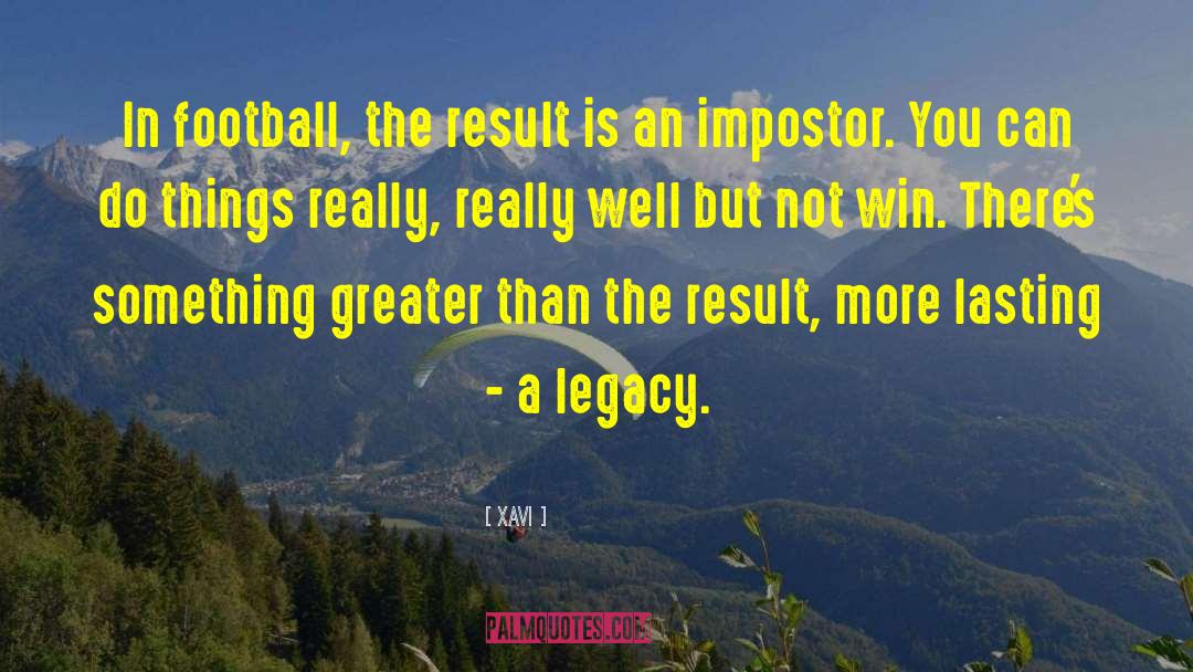 Impostor quotes by Xavi