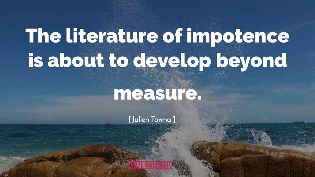 Impotence quotes by Julien Torma