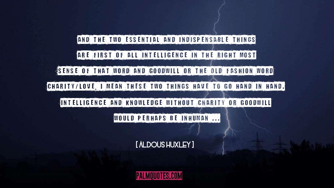 Impotent quotes by Aldous Huxley