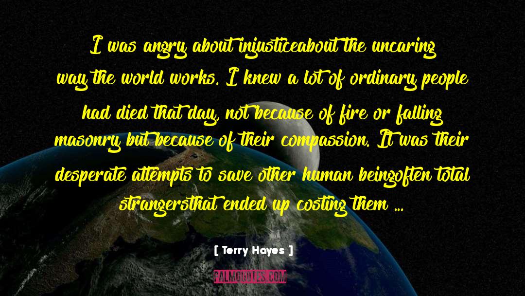 Impoverished Lives quotes by Terry Hayes