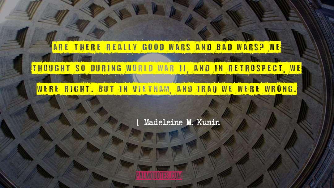 Impoverished Thought quotes by Madeleine M. Kunin