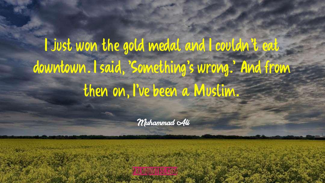 Impressible Gold quotes by Muhammad Ali