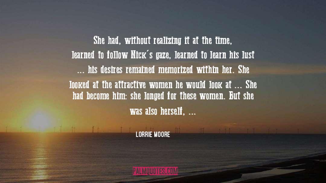 Impressing A Woman quotes by Lorrie Moore