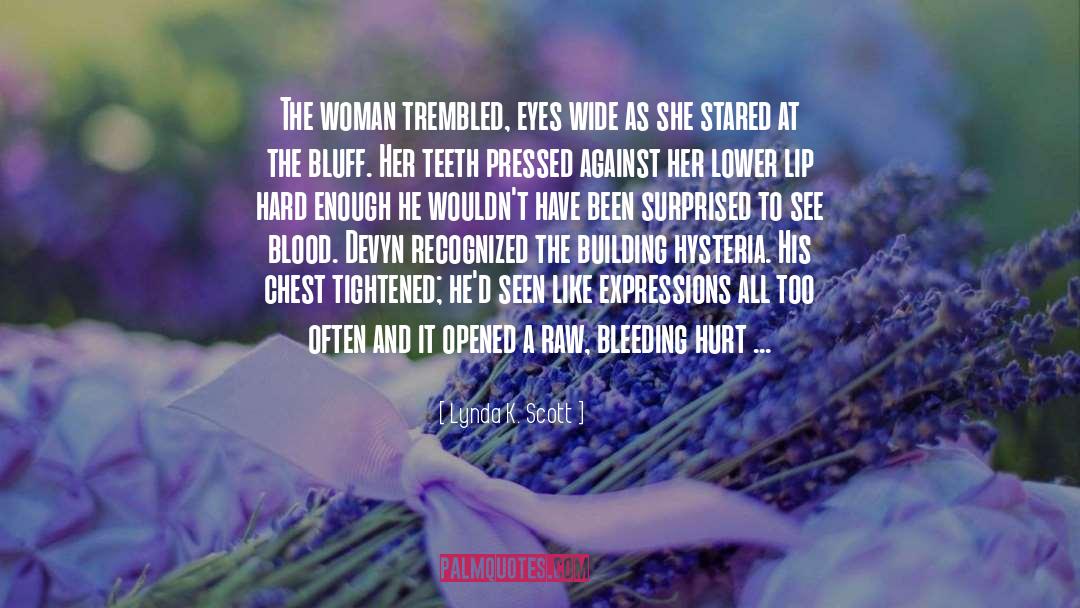 Impressing A Woman quotes by Lynda K. Scott