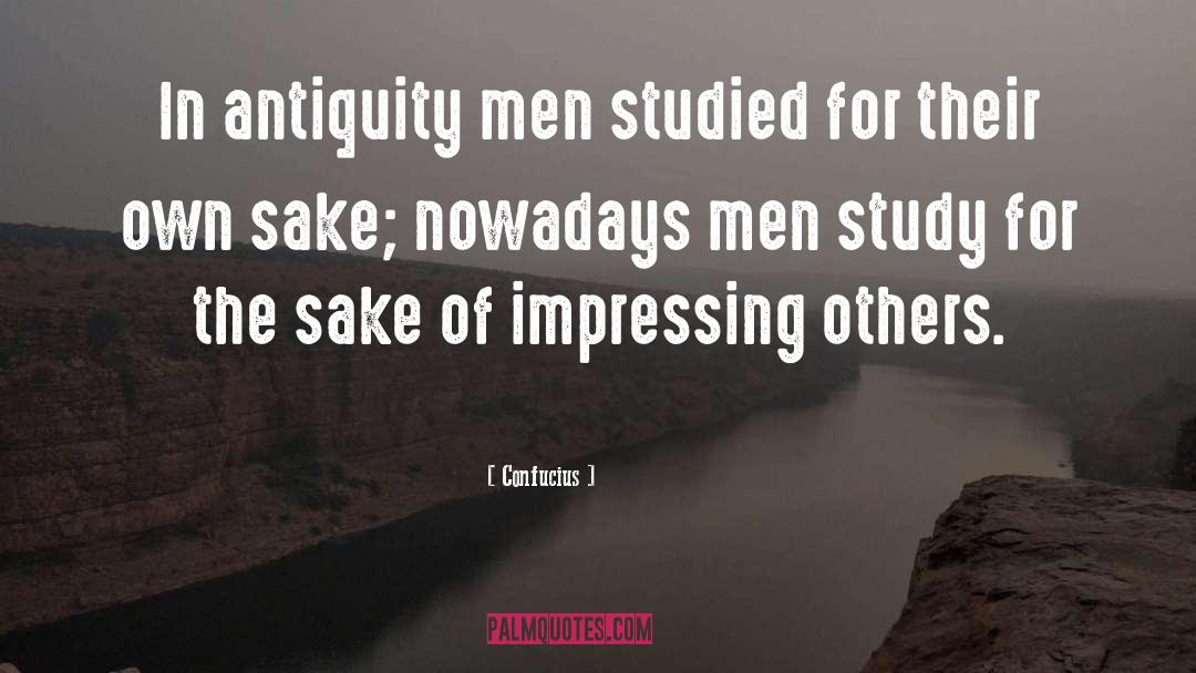 Impressing Others quotes by Confucius