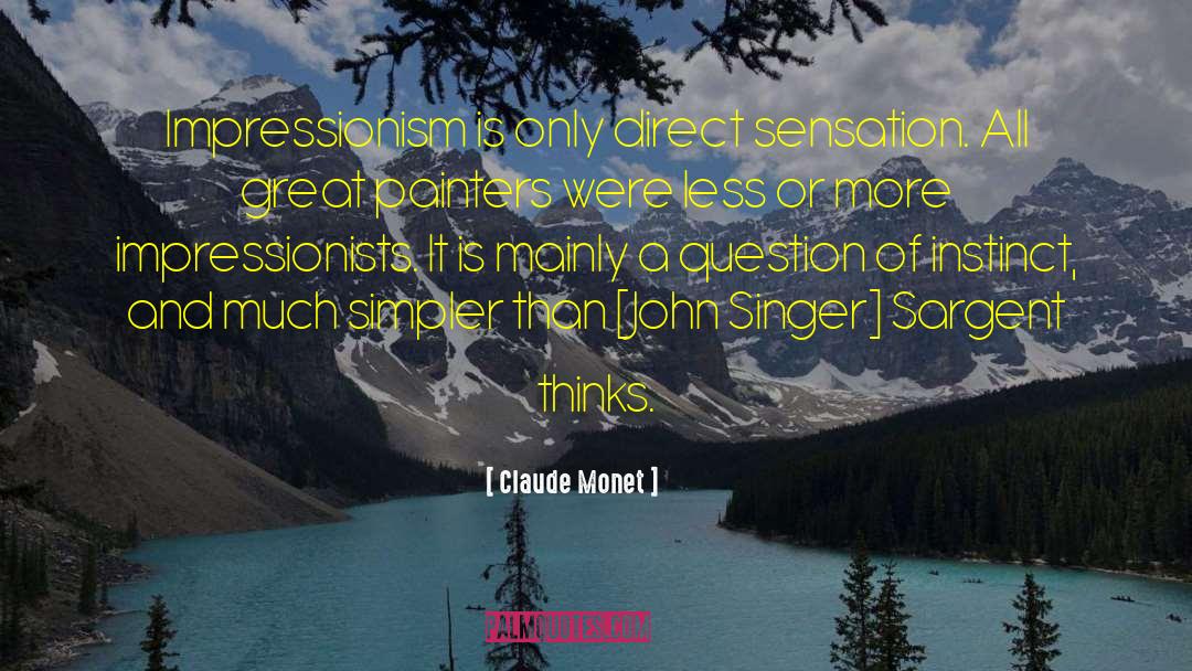 Impressionism quotes by Claude Monet