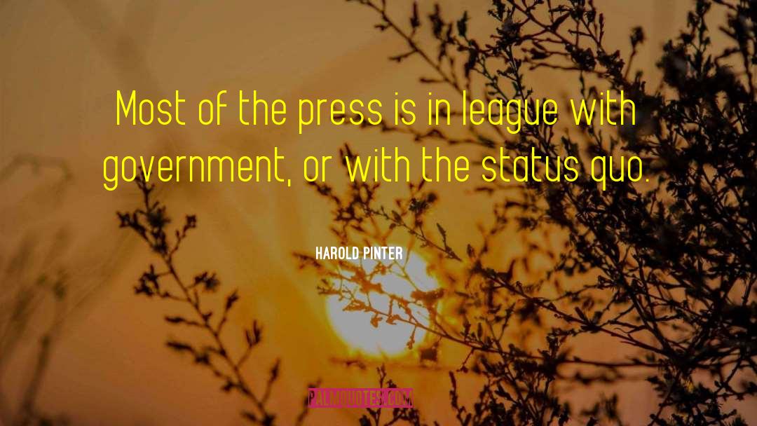 Imprimatur Press quotes by Harold Pinter