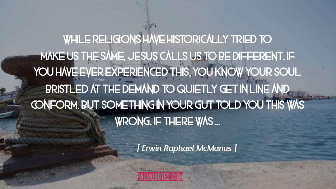 Imprinted quotes by Erwin Raphael McManus