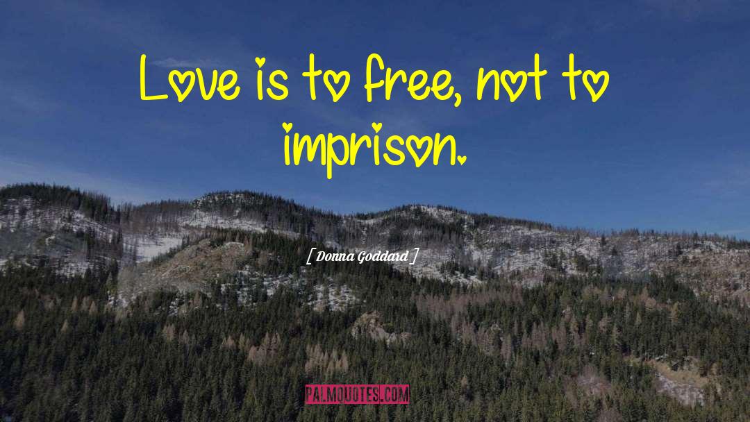 Imprison quotes by Donna Goddard