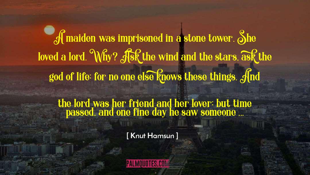 Imprisoned quotes by Knut Hamsun