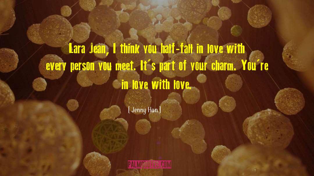 Improbability Of Love quotes by Jenny Han