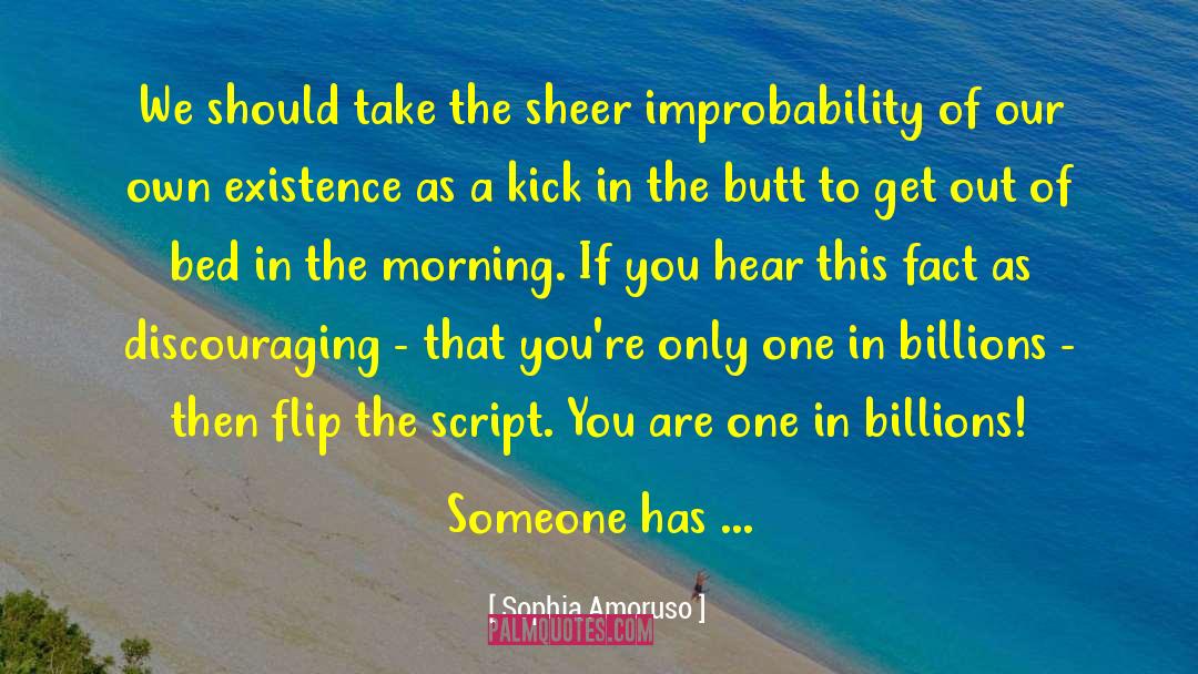 Improbability quotes by Sophia Amoruso