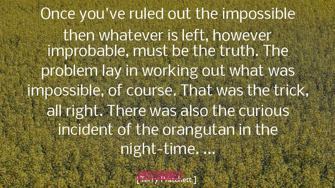 Improbable quotes by Terry Pratchett