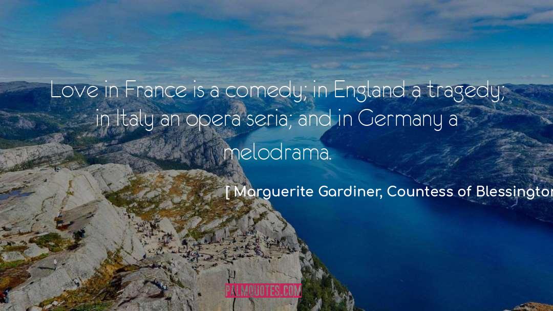 Improv Comedy quotes by Marguerite Gardiner, Countess Of Blessington