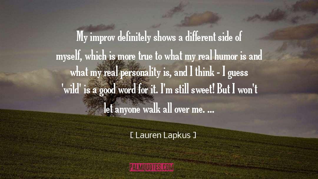 Improv quotes by Lauren Lapkus