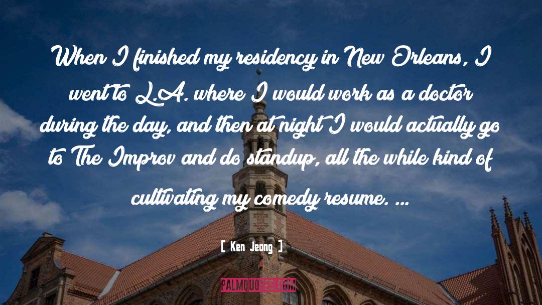Improv quotes by Ken Jeong