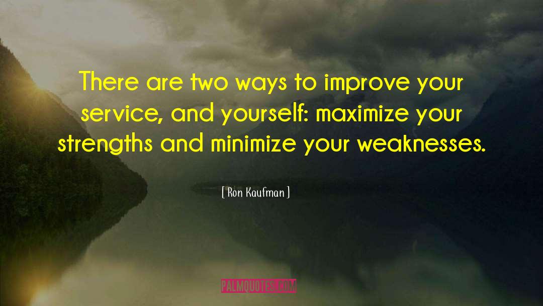 Improve Your Concentration quotes by Ron Kaufman
