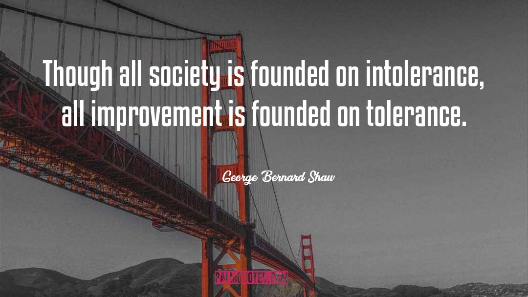 Improvement quotes by George Bernard Shaw