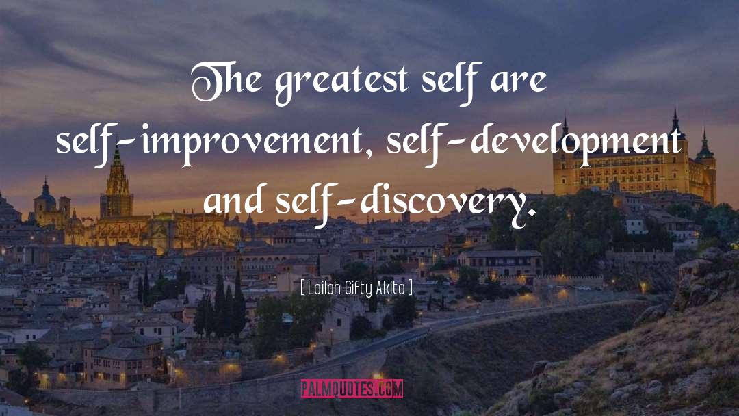 Improvement quotes by Lailah Gifty Akita