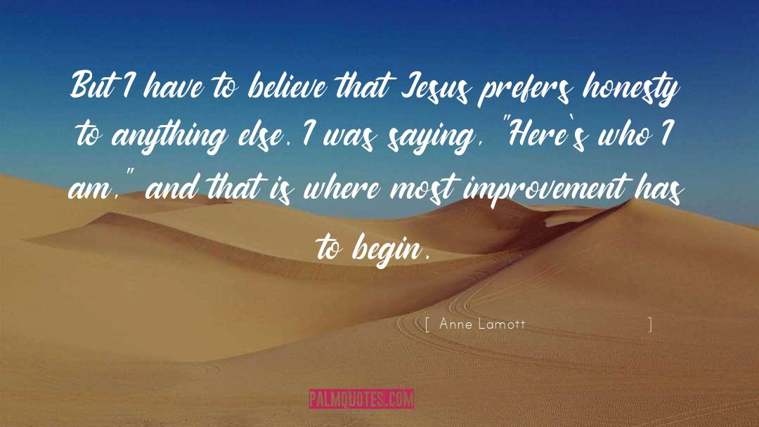 Improvement quotes by Anne Lamott