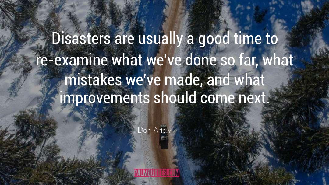 Improvements quotes by Dan Ariely