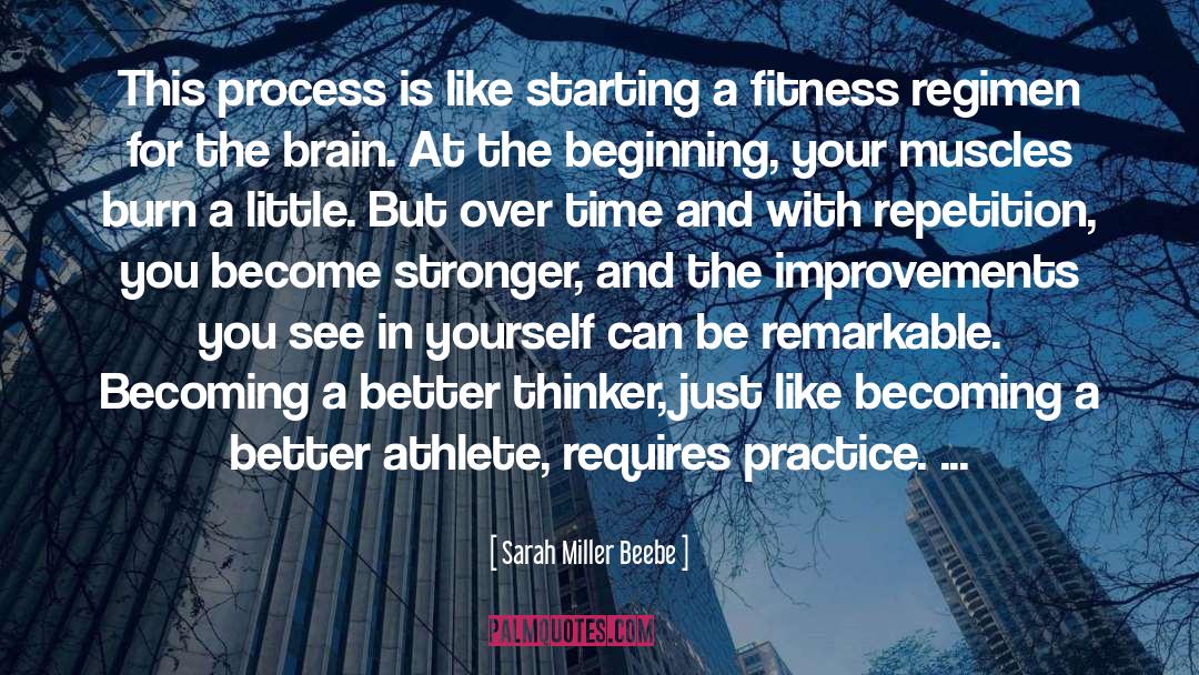 Improvements quotes by Sarah Miller Beebe