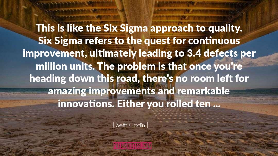 Improvements quotes by Seth Godin