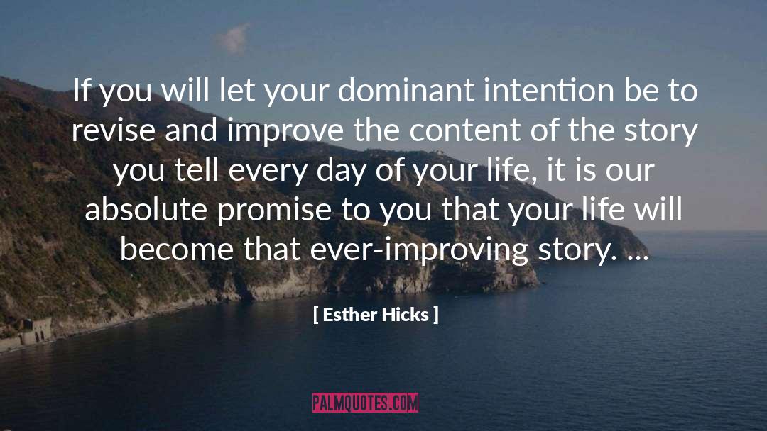 Improving Chances quotes by Esther Hicks
