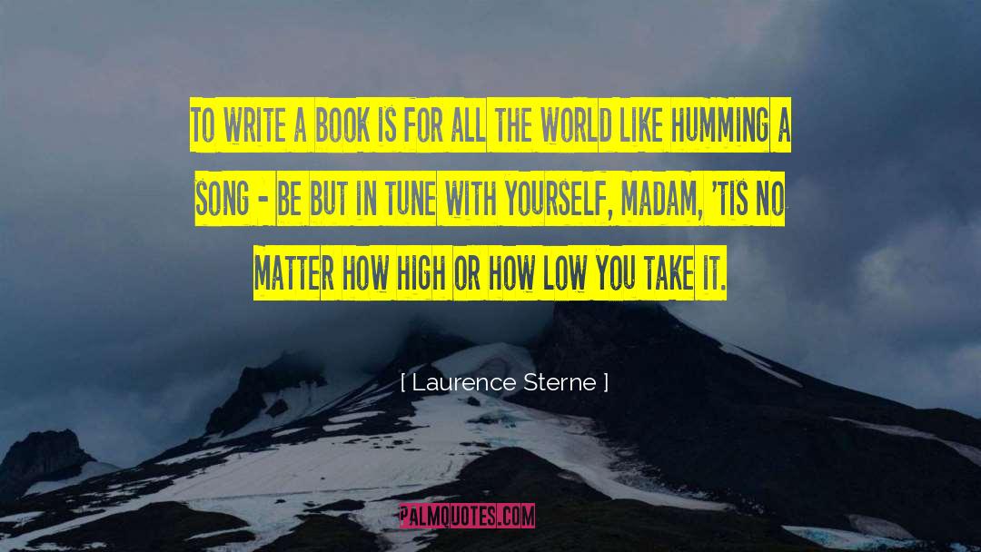 Improving Inspiration quotes by Laurence Sterne