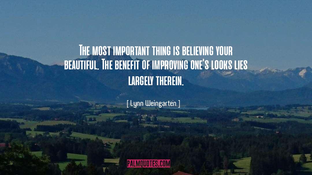 Improving quotes by Lynn Weingarten