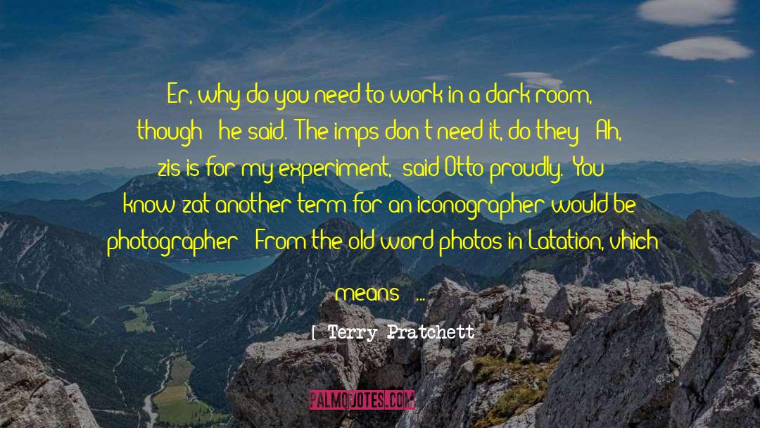 Imps quotes by Terry Pratchett