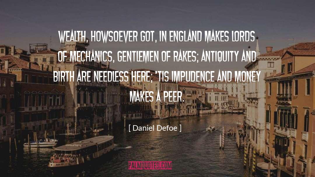 Impudence quotes by Daniel Defoe