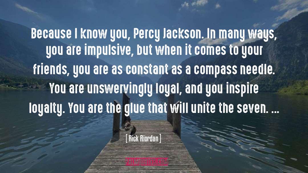 Impulsive quotes by Rick Riordan