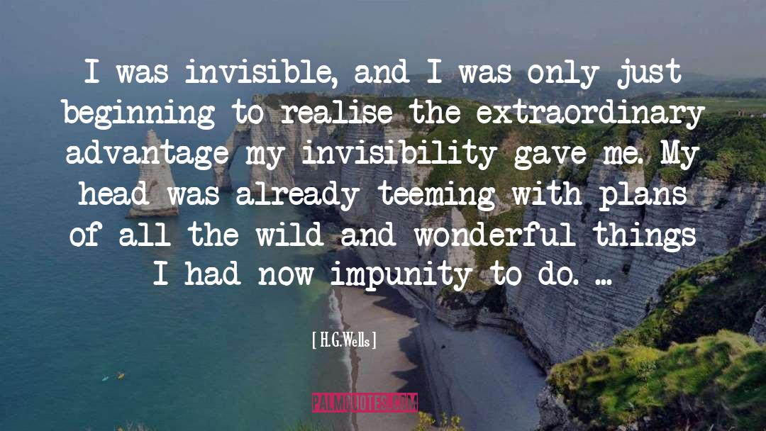Impunity quotes by H.G.Wells