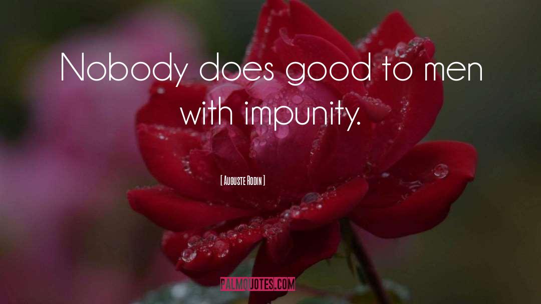 Impunity quotes by Auguste Rodin