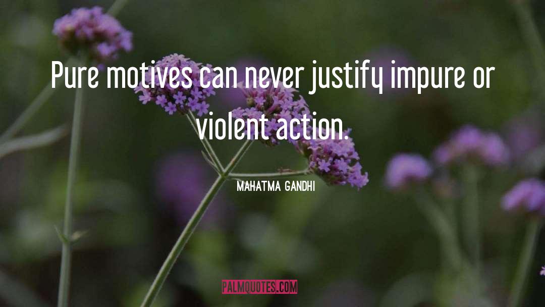 Impure quotes by Mahatma Gandhi