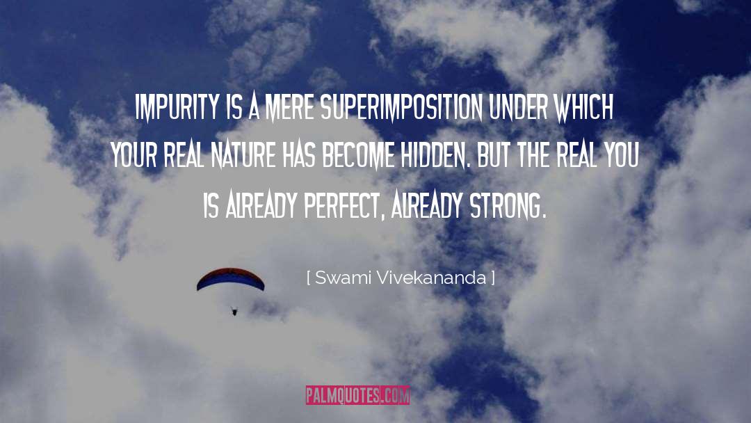 Impurity Crossword quotes by Swami Vivekananda