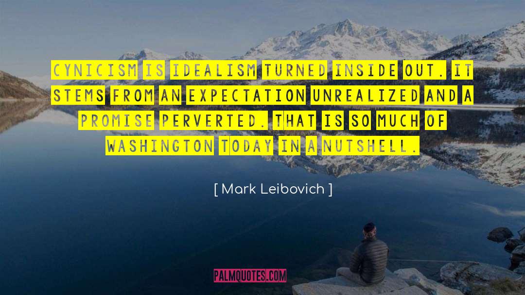In A Nutshell quotes by Mark Leibovich