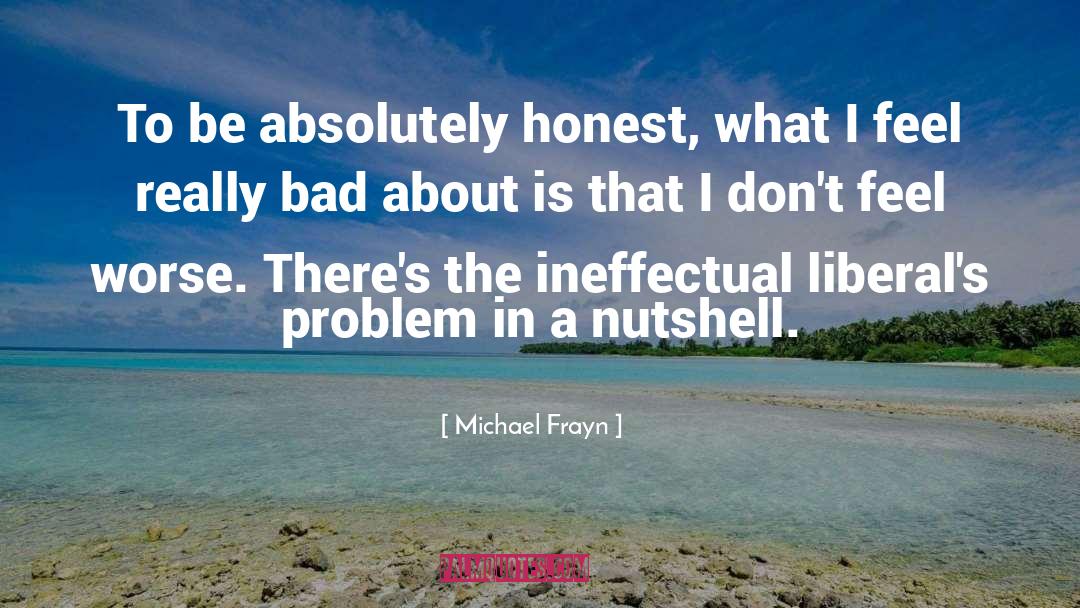 In A Nutshell quotes by Michael Frayn