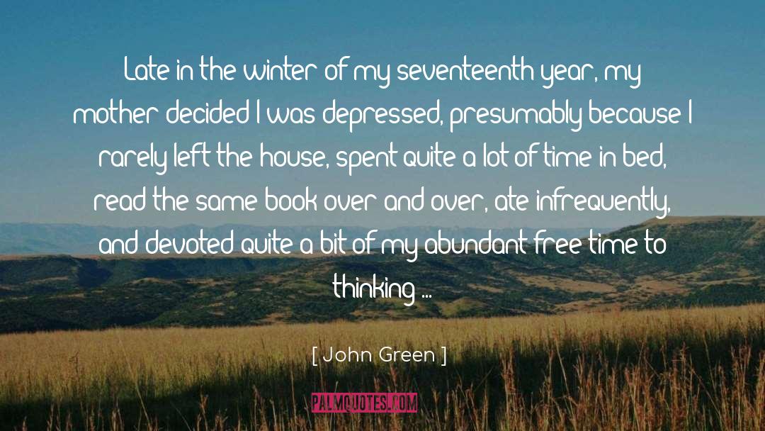 In A Winter City quotes by John Green