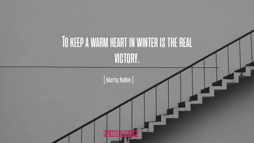 In A Winter City quotes by Marty Rubin