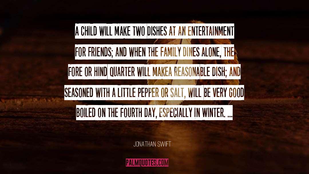 In A Winter City quotes by Jonathan Swift
