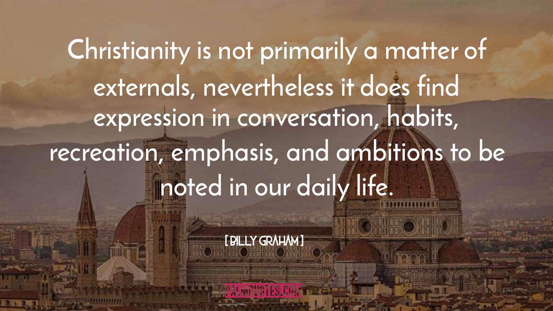 In Conversation quotes by Billy Graham